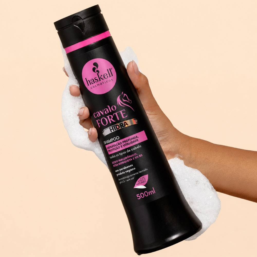 Haskell Kit Cavalo Forte Hidra - Shampoo + Balsamo idratazione profonda