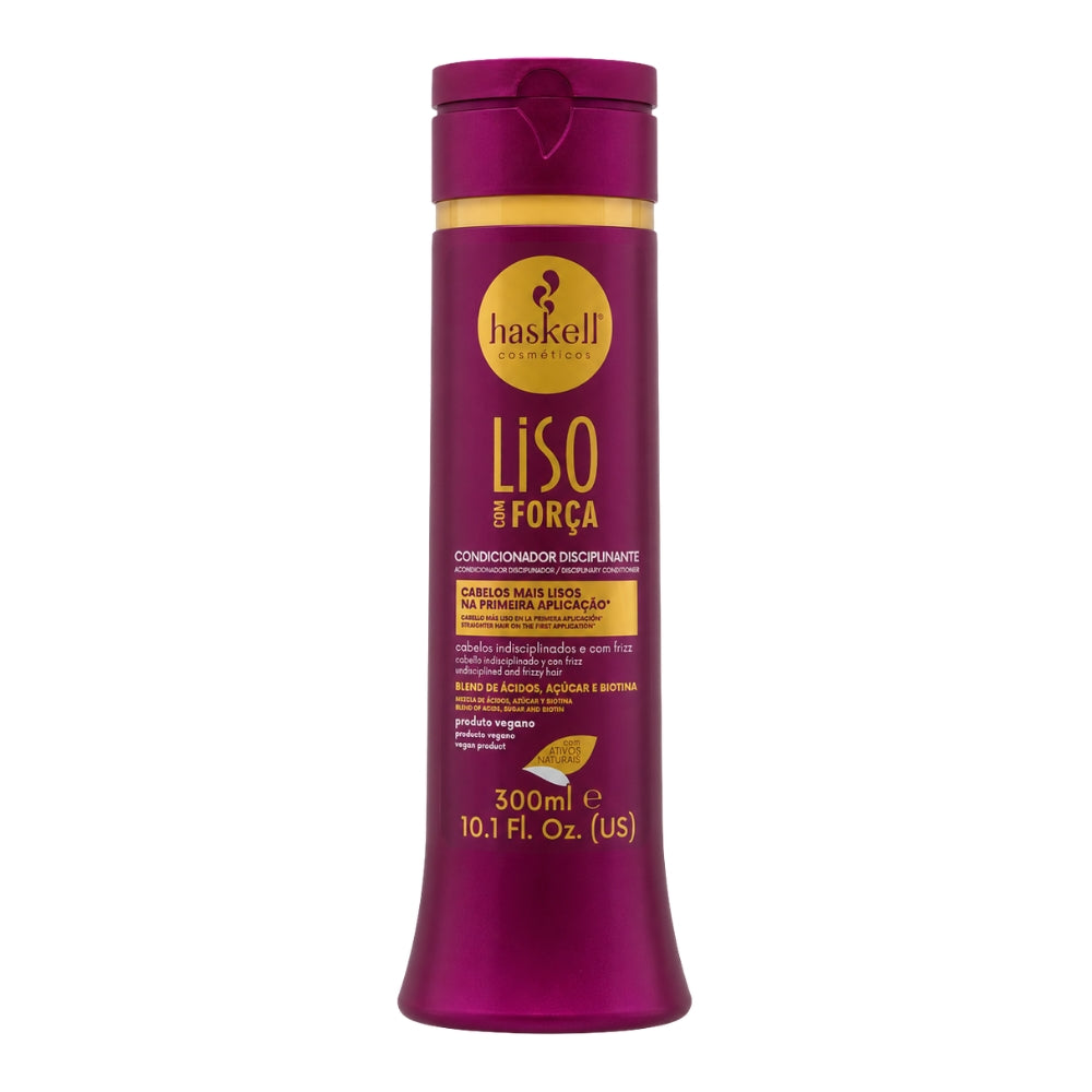 Haskell Liso com Força Condicionador - Balsamo disciplinante 300ml