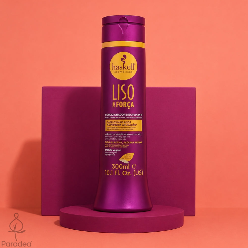 Haskell Liso com Força Condicionador - Balsamo disciplinante 300ml
