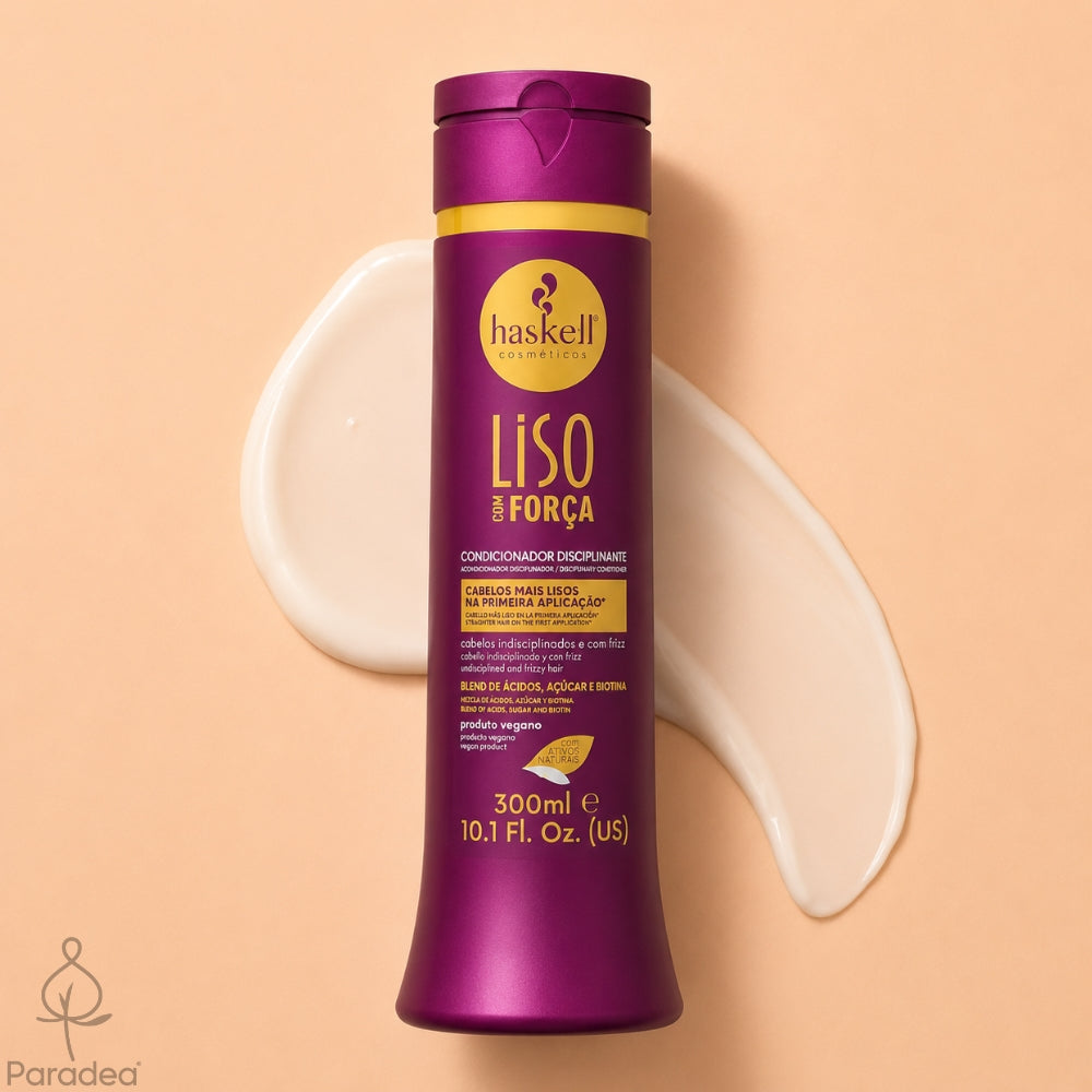 Haskell Liso com Força Condicionador - Balsamo disciplinante 300ml