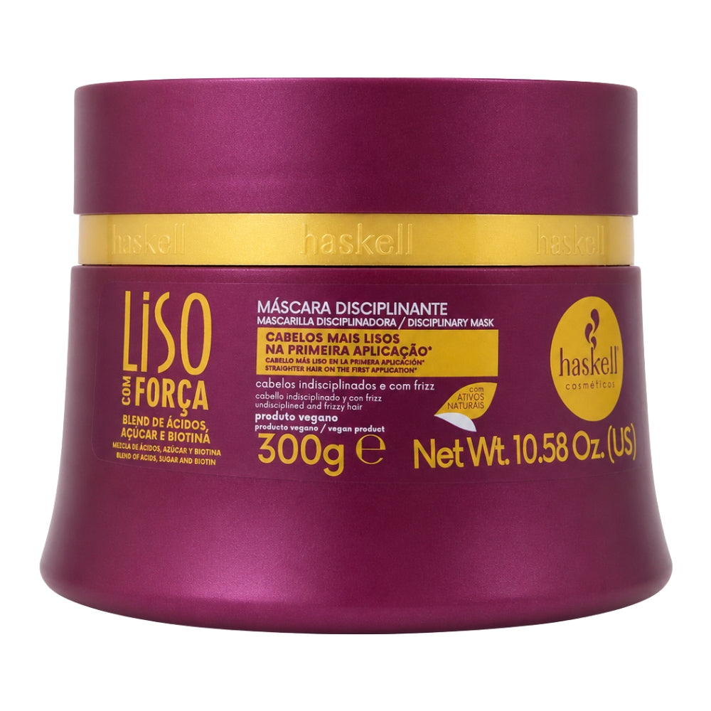 Haskell Liso com Força Máscara - Maschera disciplinante 300gr