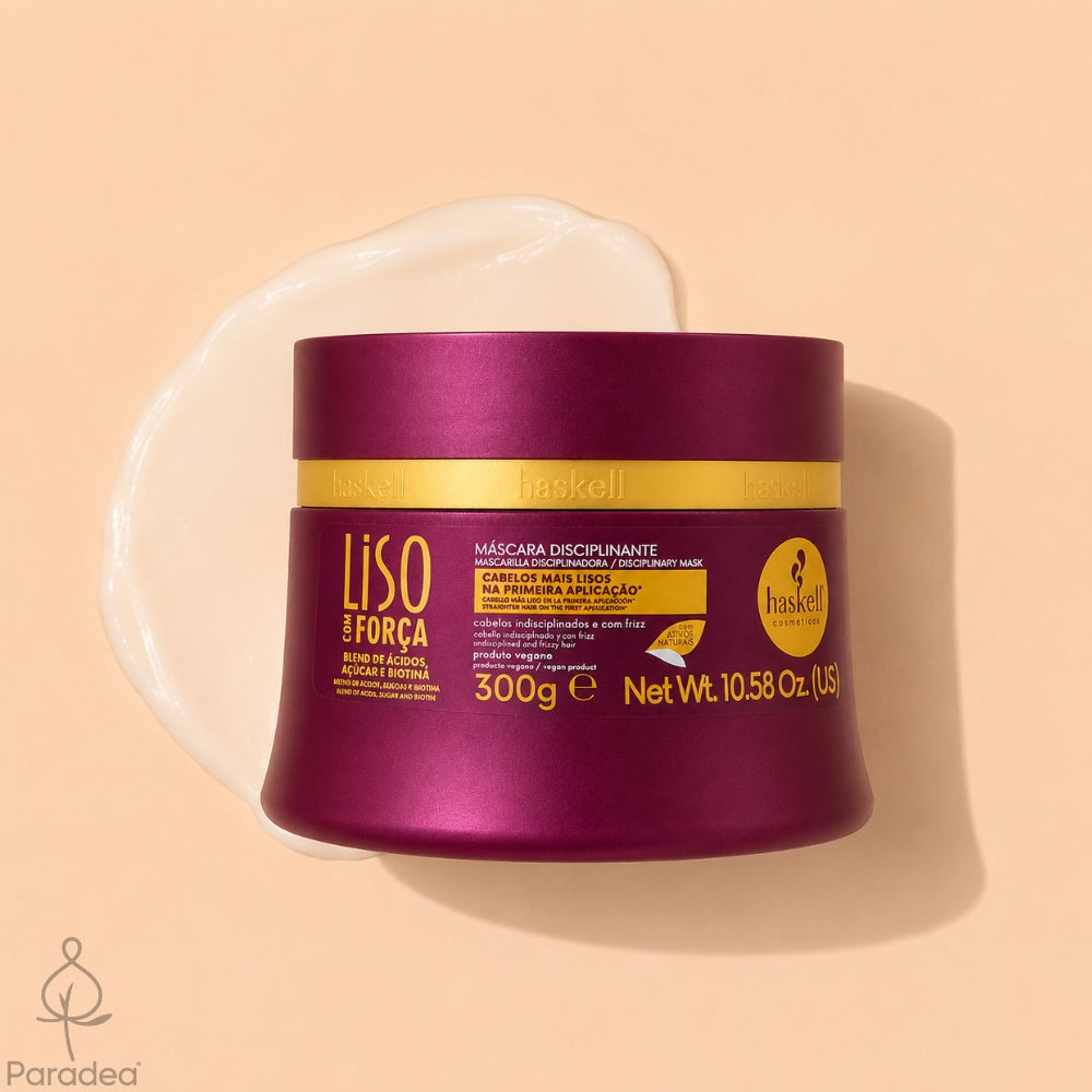 Haskell Liso com Força Máscara - Maschera disciplinante 300gr