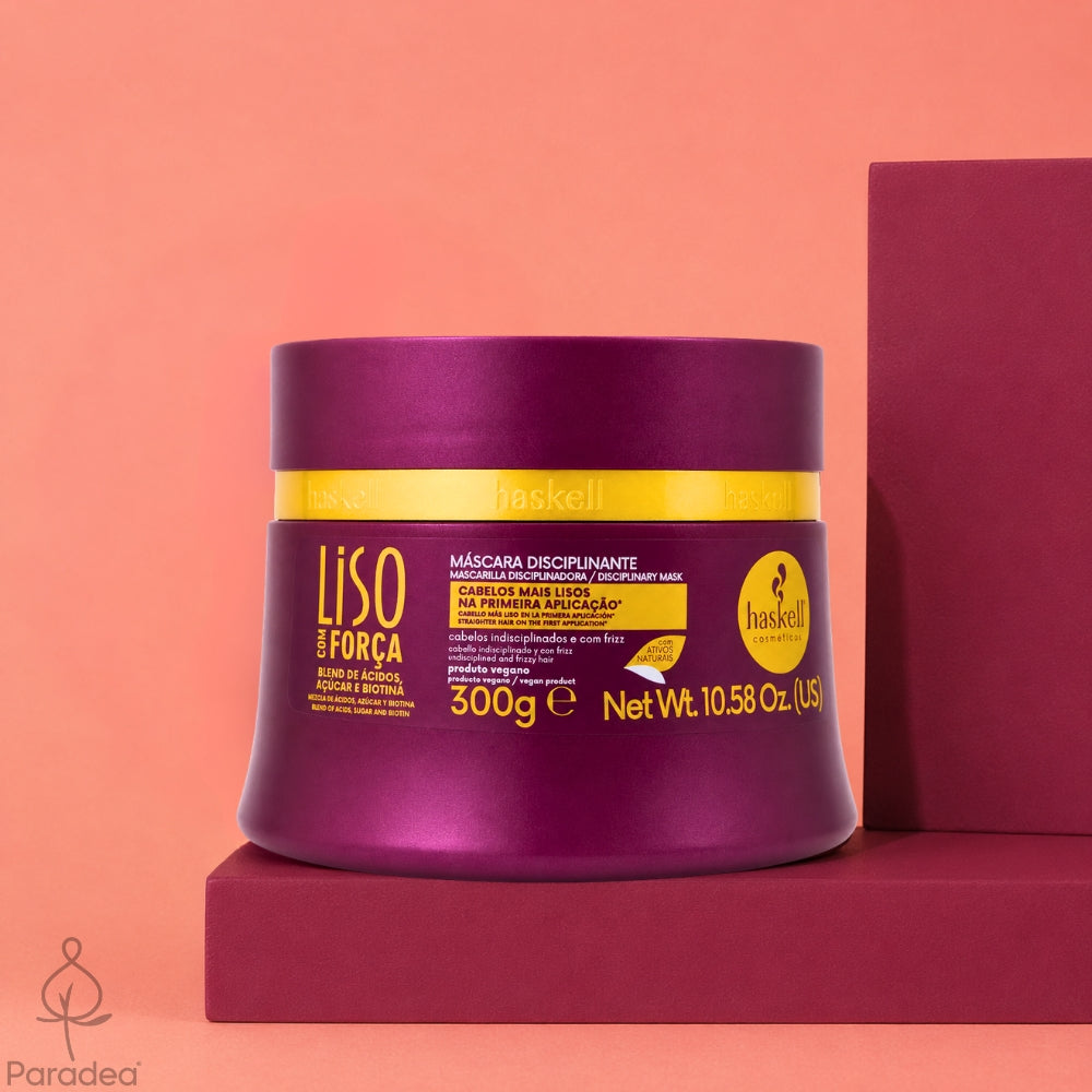 Haskell Liso com Força Máscara - Maschera disciplinante 300gr