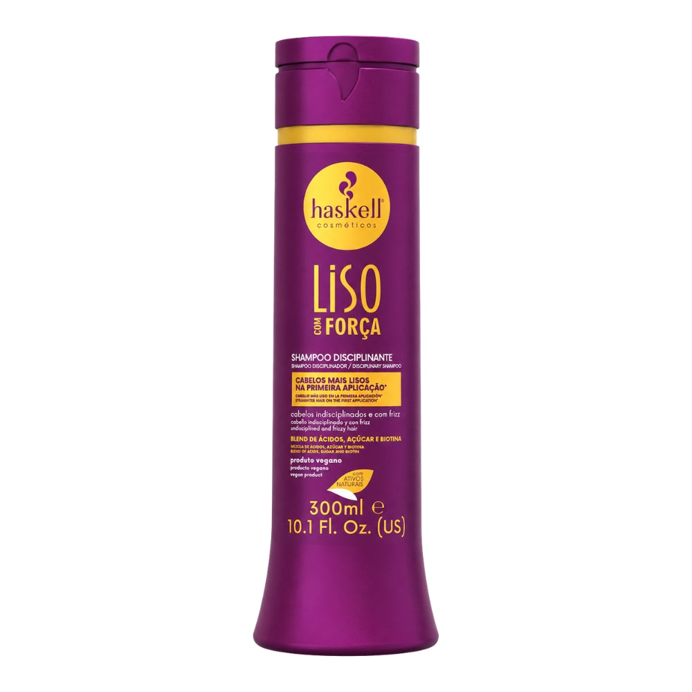 Haskell Liso com Força - Shampoo disciplinante 300ml