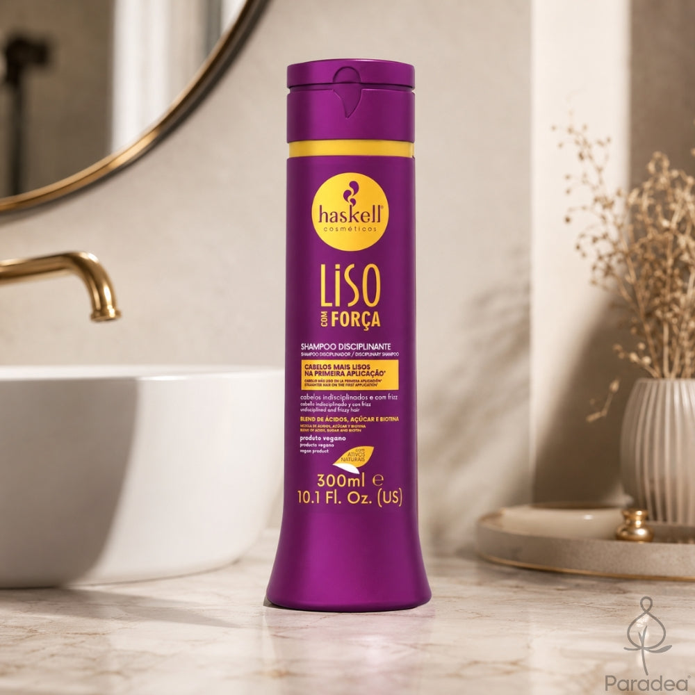Haskell Liso com Força - Shampoo disciplinante 300ml