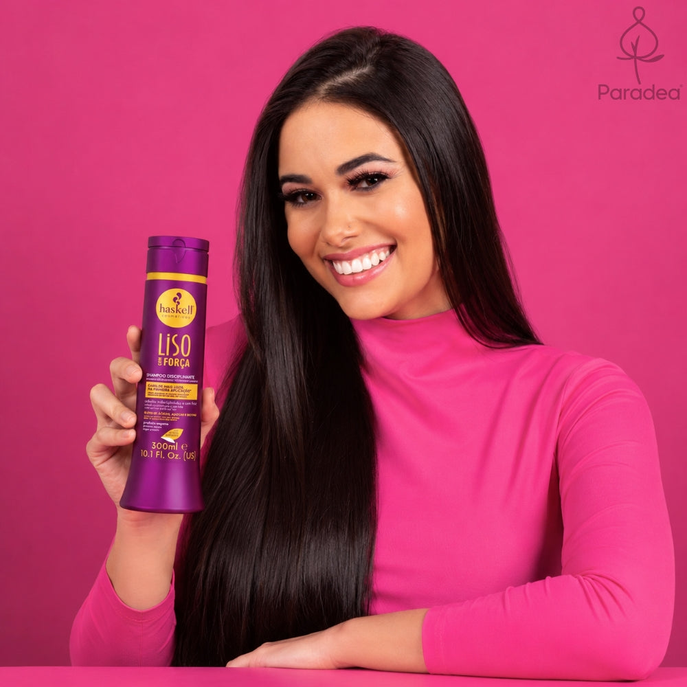 Haskell Liso com Força - Shampoo disciplinante 300ml