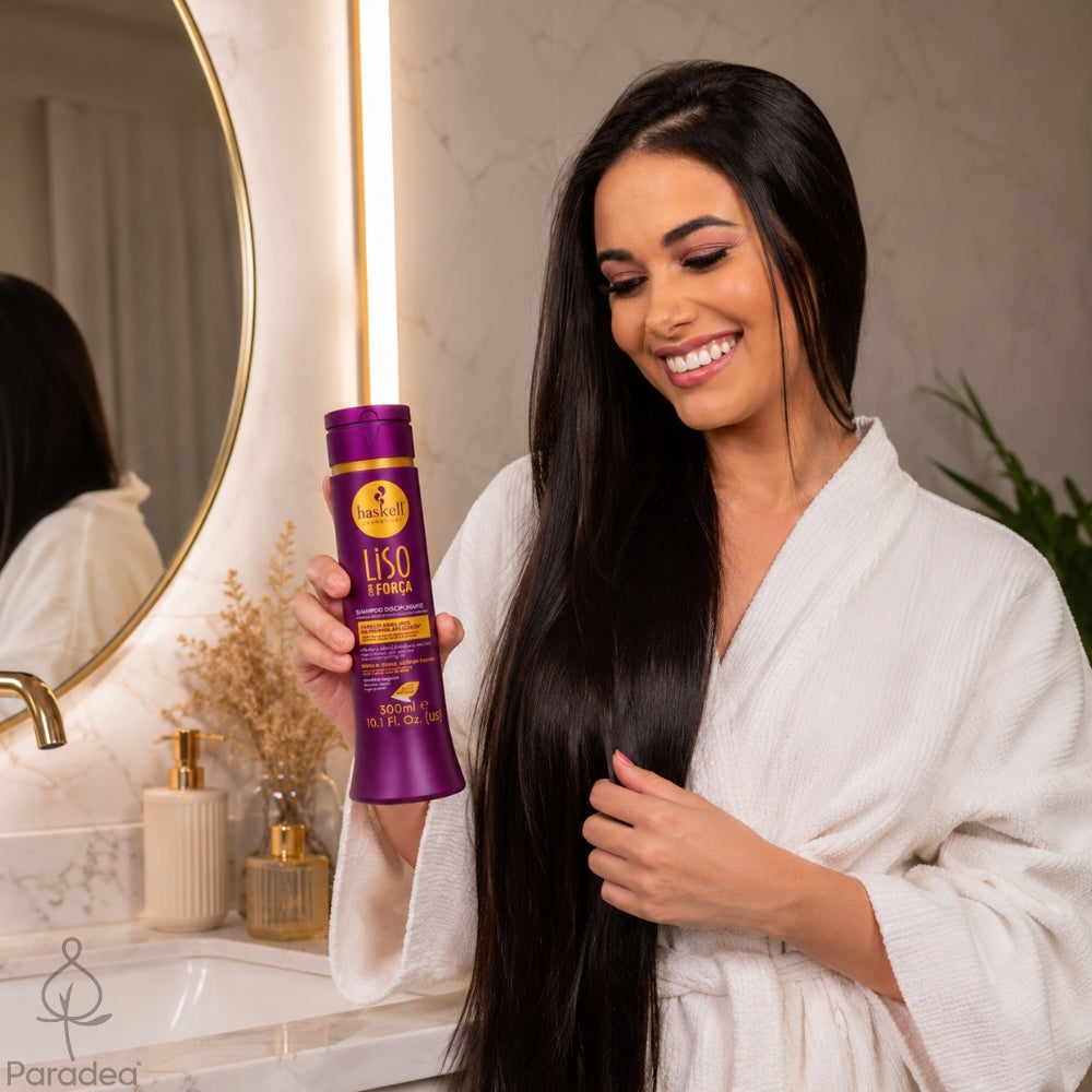 Haskell Liso com Força - Shampoo disciplinante 300ml