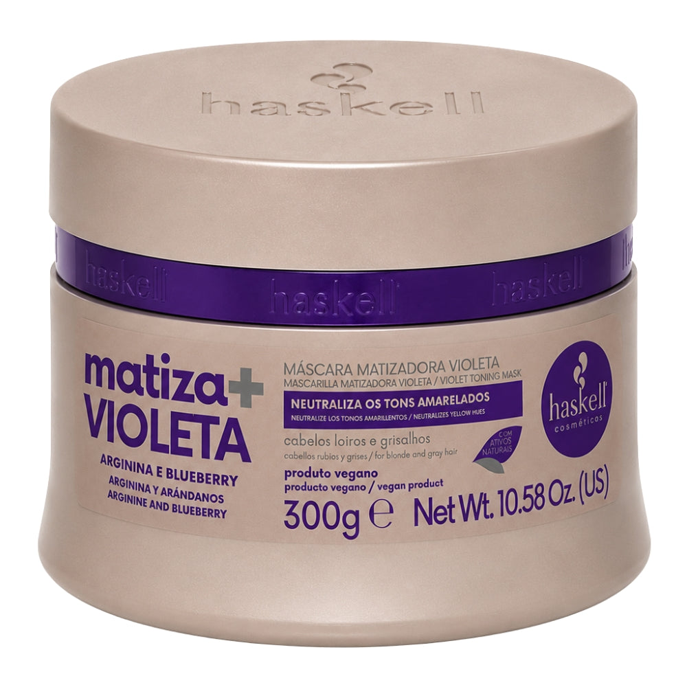 Haskell Matiza+Violeta Máscara Matizadora - Maschera Tonalizzante Antigiallo 300gr