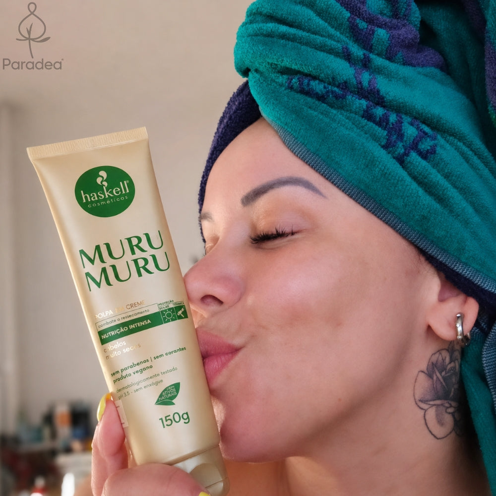 Haskell Murumuru Polpa em Creme - Leave-in nutriente anticrespo 150gr