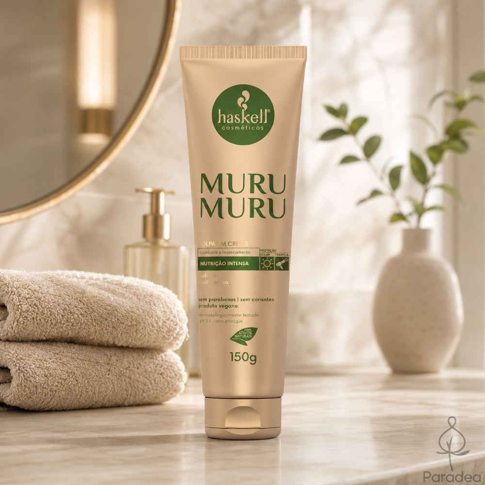 Haskell Murumuru Polpa em Creme - Leave-in nutriente anticrespo 150gr