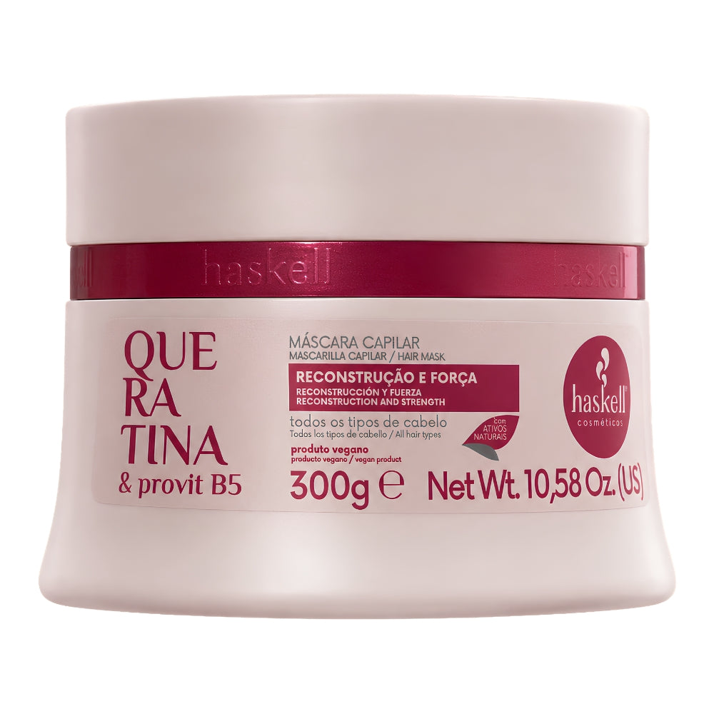 Haskell Queratina & Provit B5 Máscara Capilar - Maschera Ricostruzione 300gr