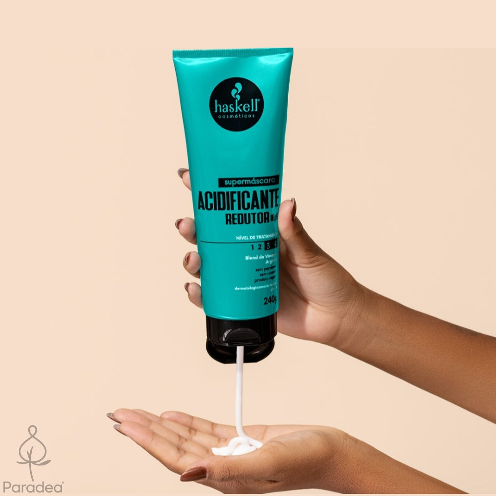 Haskell Supermáscara Acidificante Redutor de pH - Maschera Acidificante 240gr