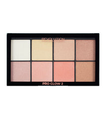 REVOLUTION Highlighter Palette Pro Glow 2 - Highlighters