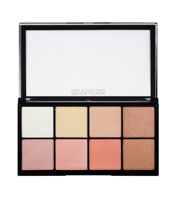 REVOLUTION Highlighter Palette Pro Glow 2 - Illuminanti