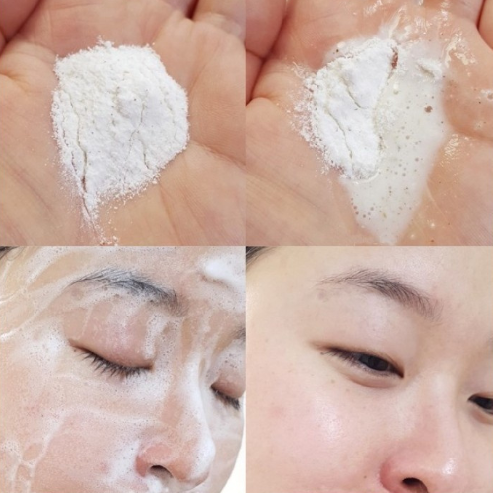 ISNTREE Mugwort Calming Powder Face Wash 15g - Facial cleanser