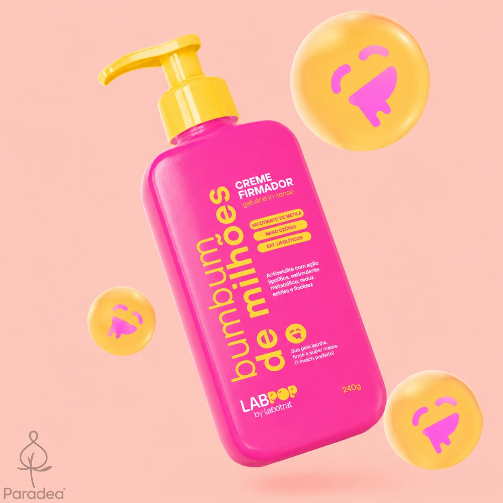Labotrat LabPOP Creme Firmador e Anticelulite Bumbum de Milhões - Crema glutei azione riscaldante 240gr