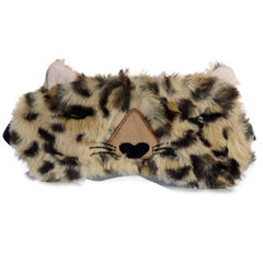 Maschera per gli occhi a forma di leopardo