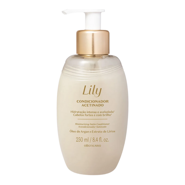 O BOTICÁRIO LILY Condicionador Acetinado - Balsamo capelli 250ml