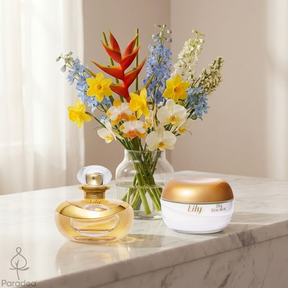 O Boticário Lily Cofanetto regalo - Crema corpo idratante & Eau de Parfum