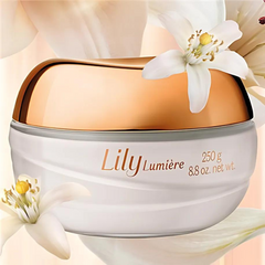 O BOTICÁRIO LILY LUMIÈRE Creme Acetinado Hidratante Corporal 250gr - Moisturizing body cream