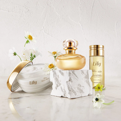 O BOTICÁRIO LILY Set regalo – Crema vellutata corpo + Olio profumato corpo + Eau de Parfum