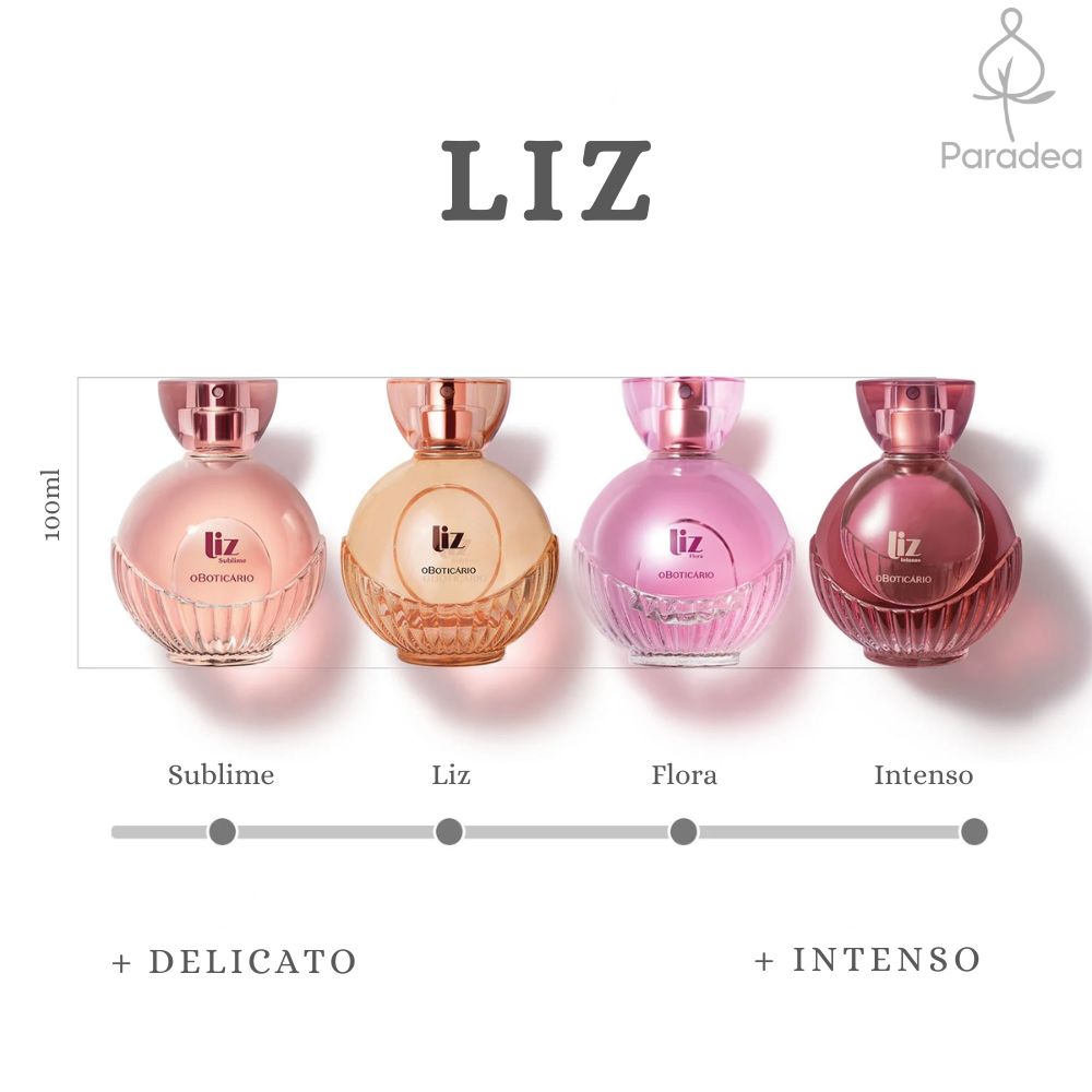 O Boticário Liz Flora - Eau de Toilette 100ml