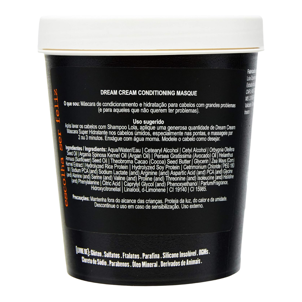 LOLA COSMETICS Dream Cream - Maschera super idratante capelli 450gr