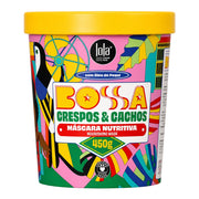 Lola Cosmetics Bossa Crespos & Cachos Máscara Nutritiva - Maschera nutriente ricci e afro 450gr