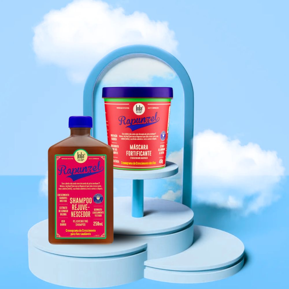 Lola Cosmetics Kit Rapunzel - Shampoo e Maschera fortificante