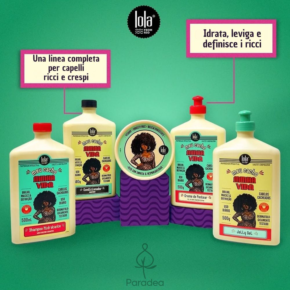 Lola Cosmetics Kit completo capelli ricci - Meu Cacho Minha Vida