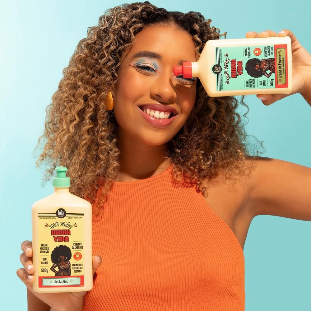Lola Cosmetics Meu Cacho Minha Vida – Jelly Gel & Crema districante