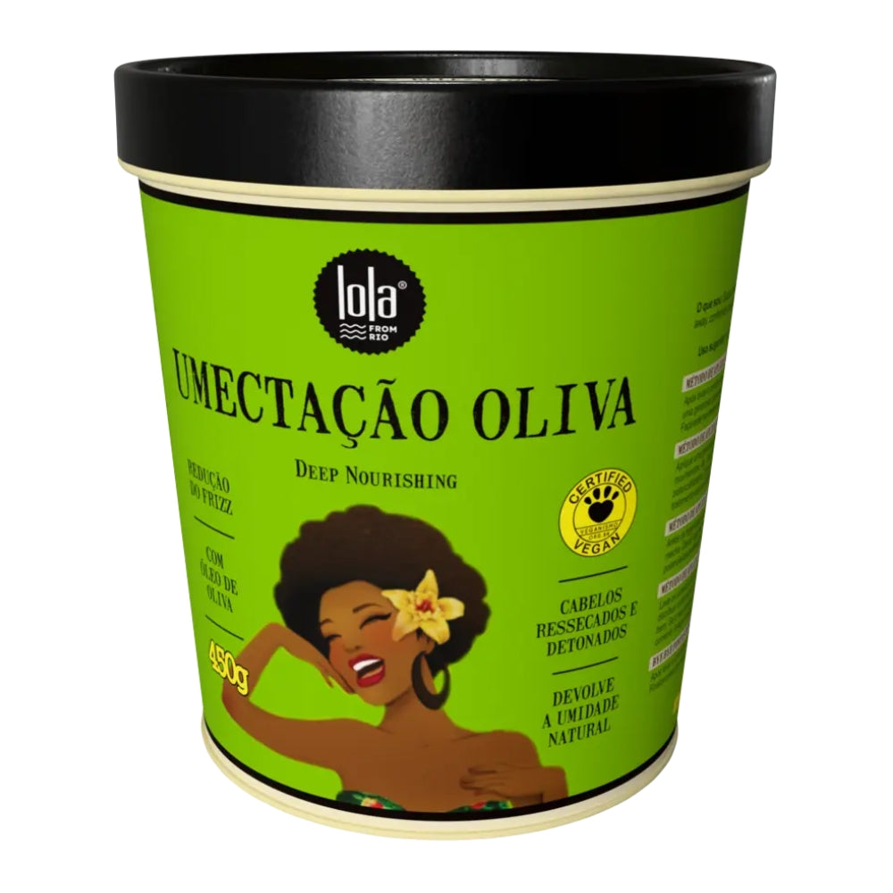 Lola Cosmetics Umectação Oliva Máscara de Umectação - Haarmaske 200gr
