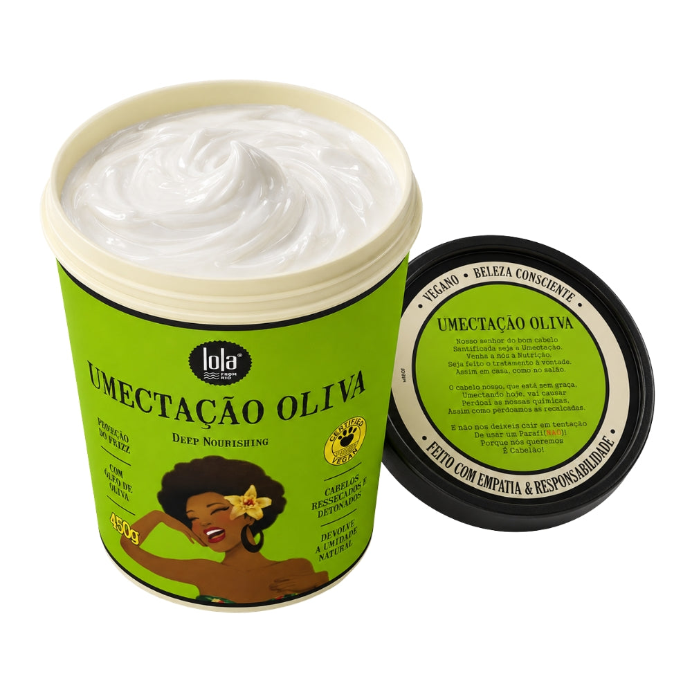 Lola Cosmetics Umectação Oliva Máscara de Umectação - Haarmaske 200gr