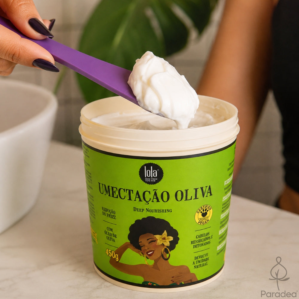 Lola Cosmetics Umectação Oliva Máscara de Umectação - Haarmaske 200gr