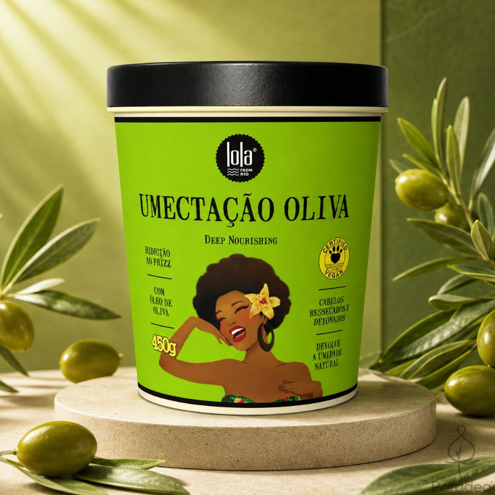 Lola Cosmetics Umectação Oliva Máscara de Umectação - Haarmaske 200gr