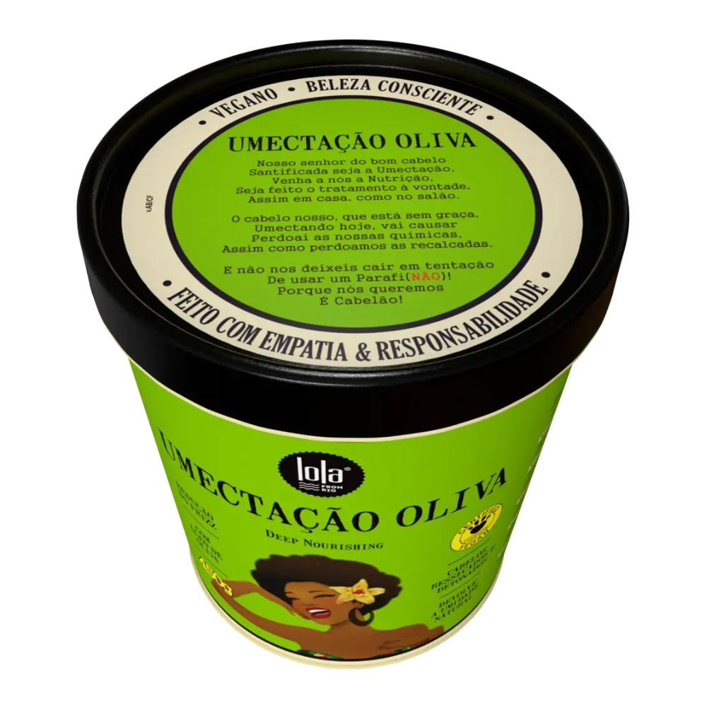 Lola Cosmetics Umectação Oliva Máscara de Umectação - Haarmaske 200gr