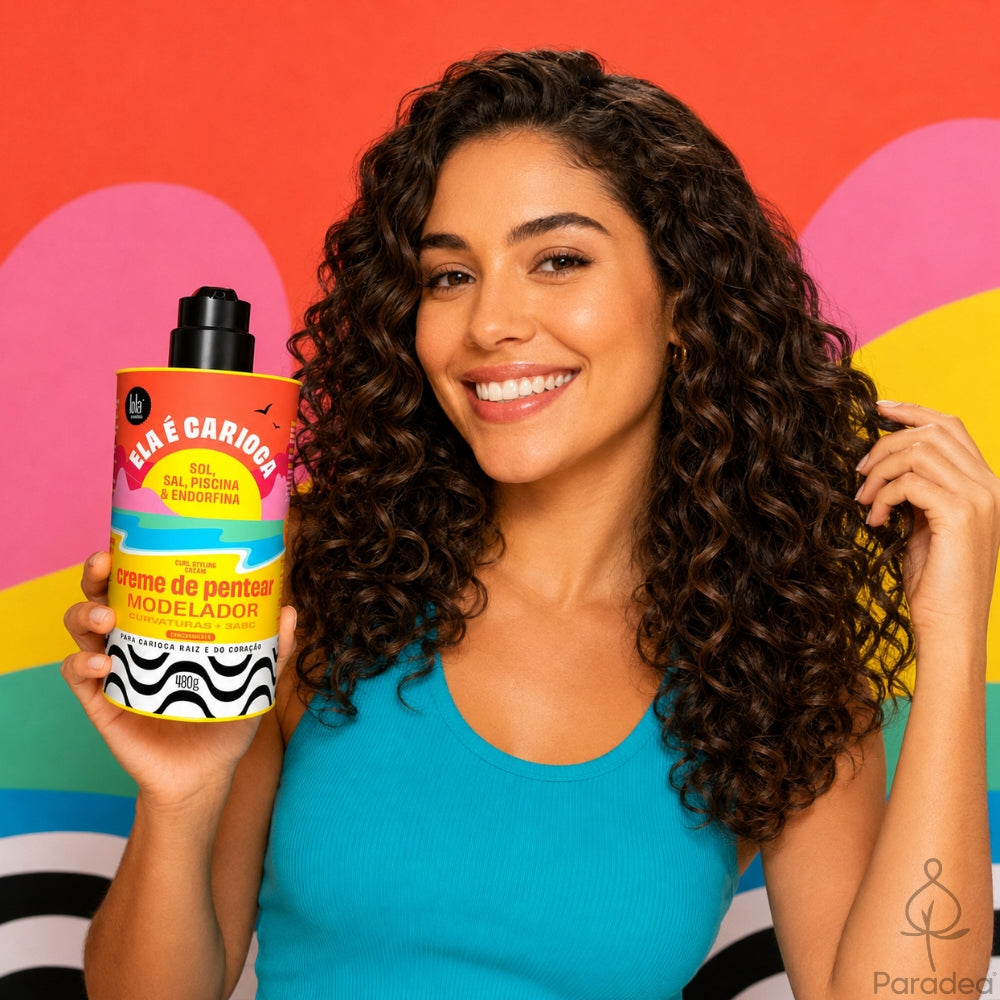 Lola Cosmetics Ela é Carioca Creme de Pentear Modelador 3ABC - Crema modellante 480gr