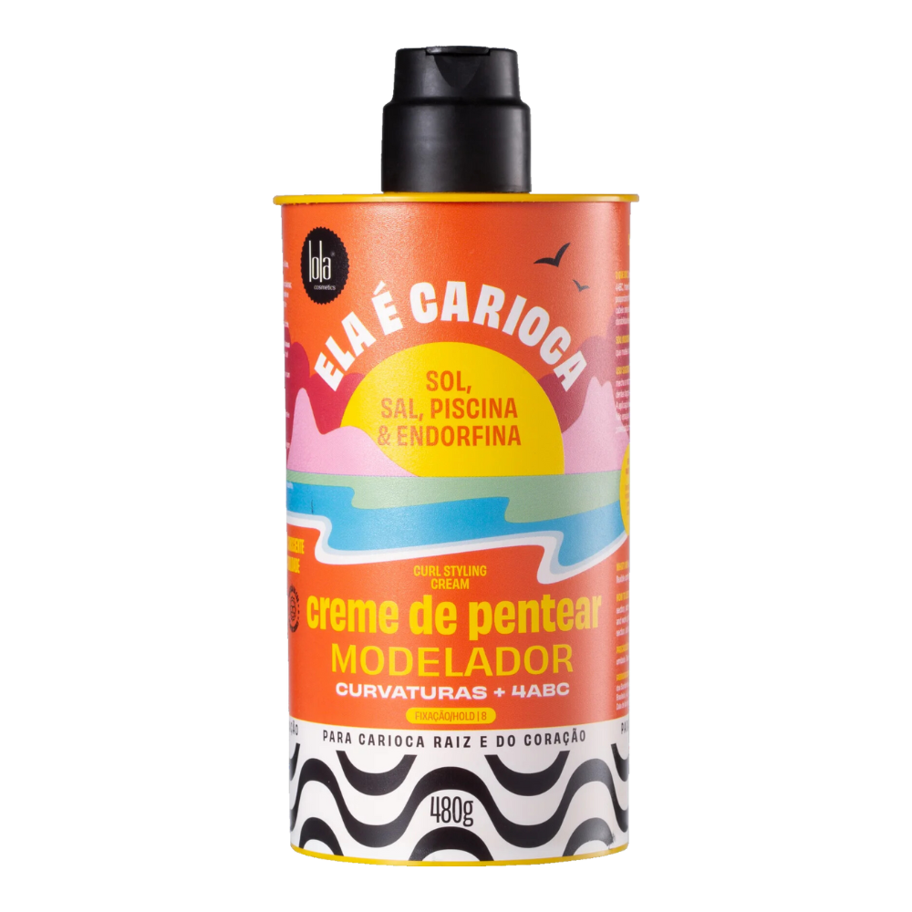 LOLA COSMETICS Ela é carioca Creme de Pentear Modelador 4abc - Crema modellante 480gr