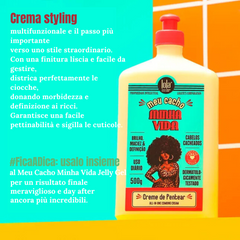 LOLA COSMETICS Meu Cacho Minha Vida Creme de Pentear - Crema styling multifunzionale 500gr