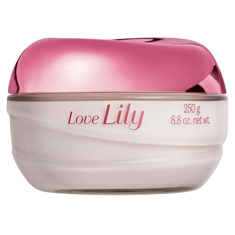 O BOTICÁRIO LOVE LILY Creme Acetinado Hidratante Corporal 250gr - Crema corpo idratante