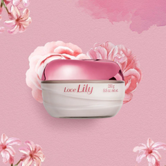 O BOTICÁRIO LOVE LILY Creme Acetinado Hidratante Corporal 250gr - Crema corpo idratante