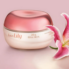 O BOTICÁRIO LOVE LILY Creme Acetinado Hidratante Corporal 250gr - Moisturizing body cream