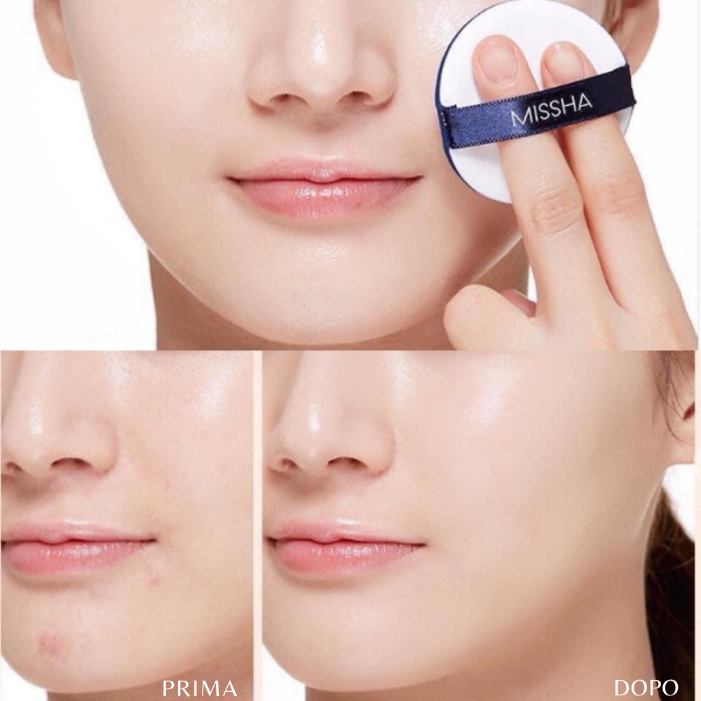 MISSHA Air In Puff - houppette de maquillage 4 pièces
