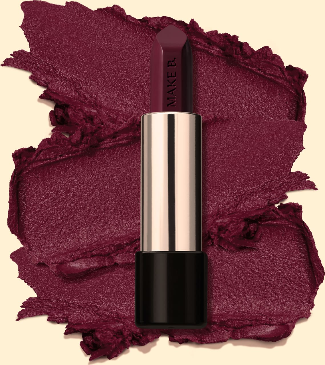 MAKE B. Batom Cremoso Fashion Berry - Rossetto cremoso