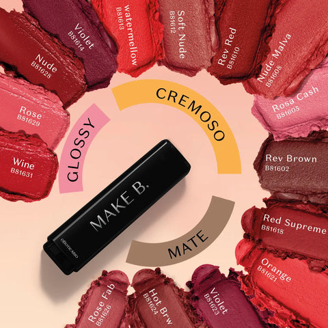 MAKE B. Batom Cremoso Fashion Berry - Rossetto