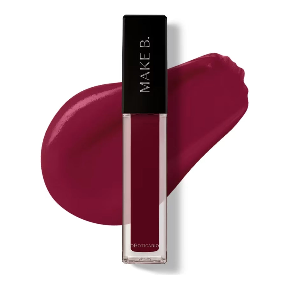 O Boticário Make B. Batom Líquido Mate Magenta - Rossetto liquido effetto matte Gourmand Berry
