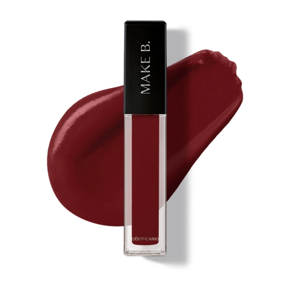 O Boticário Make B. Batom líquido mate Marrom - Rossetto liquido effetto matte Brown Wine
