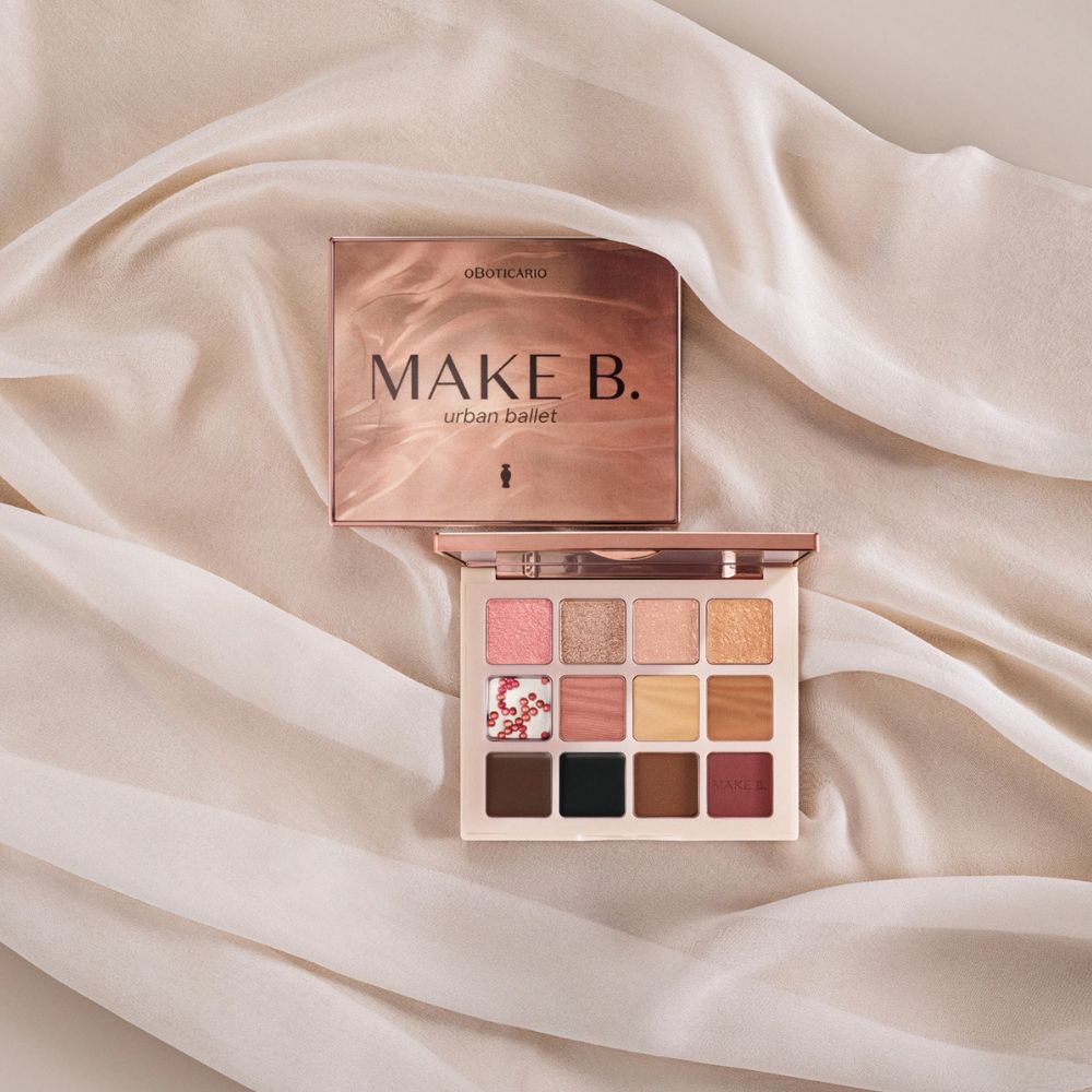 O Boticário Make B. Paleta de Sombras Urban Ballet - Palette ombretti