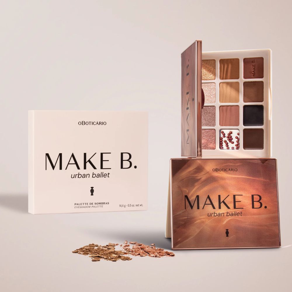 O Boticário Make B. Paleta de Sombras Urban Ballet - Palette ombretti