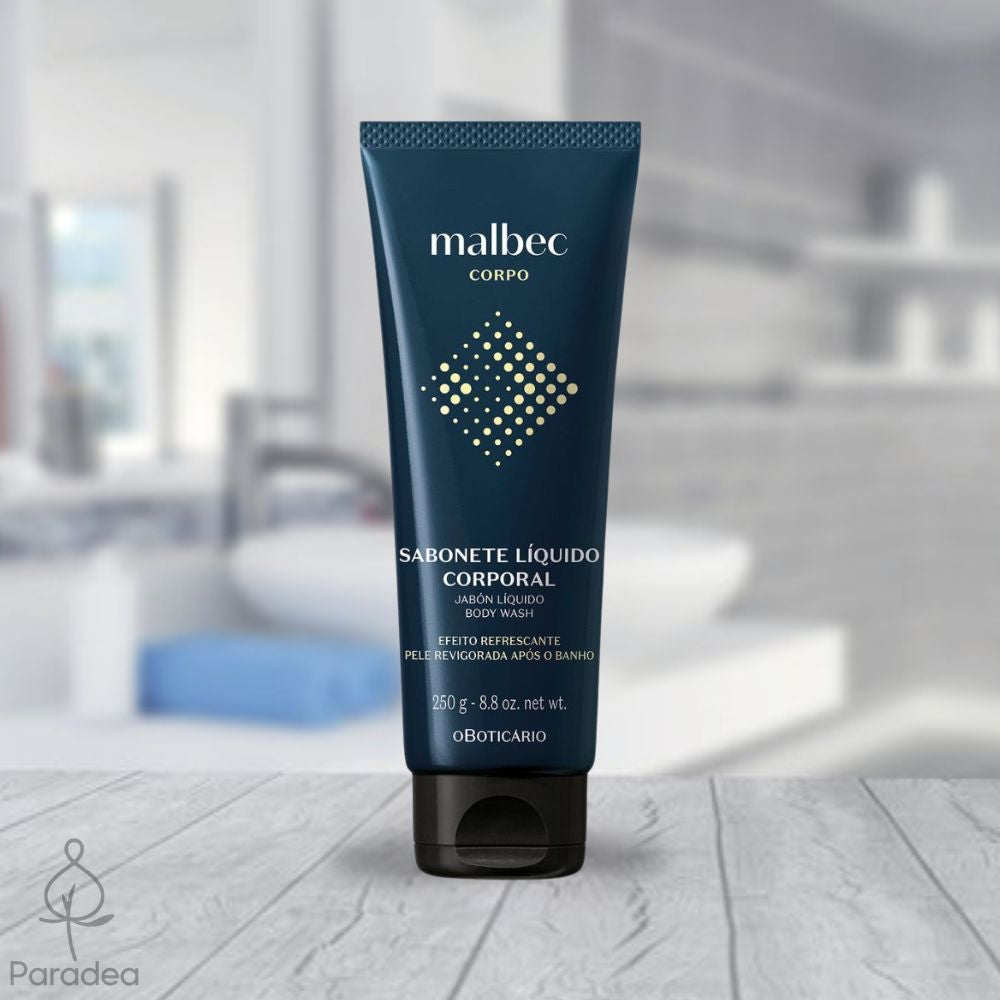 O Boticário Malbec Sabonete Líquido Corporal - Shower gel 250gr
